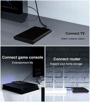 External Hard Drive Enclosure Support SATA Interface USB 3.0 Hard Drive Enclosure 5Gbps 5V/0.9A for Lenovo 2.5-inch Notebook