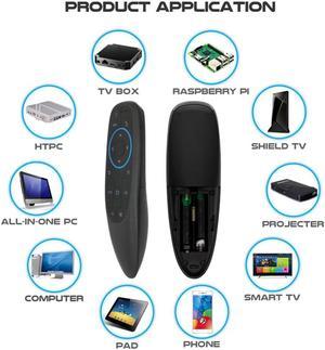 G10BTS Smart Remote Controller 6-Axis Gyroscope 17 Keys Wireless Smart Remote for Projector Computer PC TV BOX