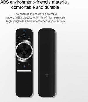 24G Wireless Television Remote Control Knob Controls TV Wireless Controller Sixaxis Replacement Parts for Android TV Box PC