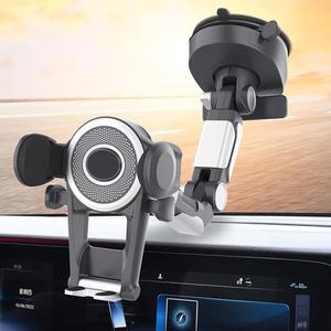 Dashboard Phone Holder Stand Air Vent Mount GPS Support Windshield Phone Holder Support Auto Accessories for 4.7-6.8inch Phone