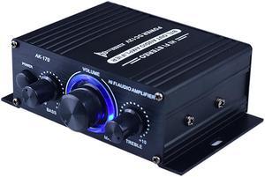 Home Digital Amplifiers Hifi Stereo Audio Power Amplifier 200W+200W Dual Channel Power Amp 125x75x40mm