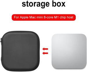 Portable Host Storage Bag Organizer Storage Bag Box Wear-resistant Travel Case Shockproof for Apple Mac-Mini 8 Core M1 Chip Host