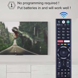Portable Remote Controller With Voice Control Smart TV Controller Powered Replacement Parts for Sony Bravia Smart LED LC