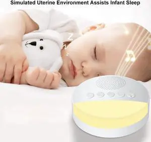 Plastic Sleep Meter with Night Light Music Sleep Therapy Helper Relaxing Sleeping Aid Therapy Device Save Energy Baby Care Tools