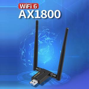 Wireless Network Card External Antenna Wireless Network Adapter Support Windows 10/11 Operating System for PC Desktop Laptop