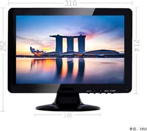 12.1 inch high-definition LCD computer monitor Bnc1bnc4 four image segmentation can be connected with four cameras