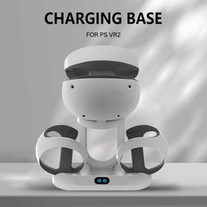 Magnetic Charging Dock with Display Light Charging Dock Station Fall Prevention 500MA DC5V2A for PS VR2 for Charging