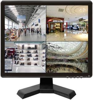 15 inch high-definition LCD computer monitor Bnc1 bnc2 bnc3 bnc4 four image segmentation can be connected with four cameras