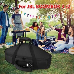 Portable Storage Bag Organizer Protective Accessories Carrying Case Shockproof Storage Shoulder Bags for JBL BOOMBOX 3/BOOMBOX 2