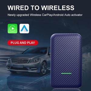 QL-CP2A Wireless Carplay Adapter Handsfree Safe Driving Carplay AI Box 5G WiFi Bluetooth-compatible 5.0 Auto Accessories