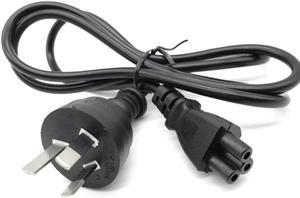 AU 3 Pin to Clover leaf Plug IEC C5 Adapter Laptop Notebook Power Cable Cord