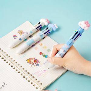 Kawaii Cute Cloud Cartoon Chunky Ballpoint Pens 8 Colors DIY Drawing Pen Kawaii School Office Stationery