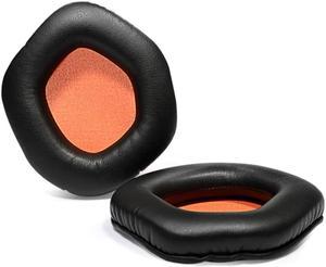 1Pair Replacement Potein Leather Memory Foam Cushion Ear Pads Earprads Headphone