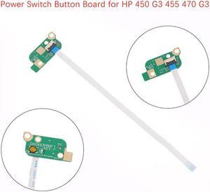 For HP ProBook 450 G3 455 470 G3 Power Switch Button Board Cable DA0X63PB6F