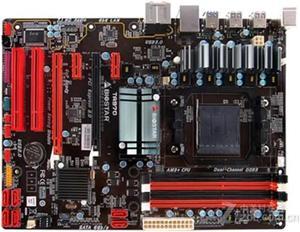 motherboards for Biostar TA970 AM3 + support AM3 series processor Dual graphics card crossfire