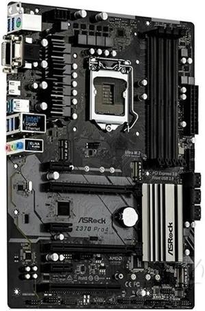 Z370 Pro4 Motherboard ATX LGA 1151 Z370 DDR4 64GB PCI-E 3.0 SATA 3.0 Desktop Mainboard Z370 Pro 4