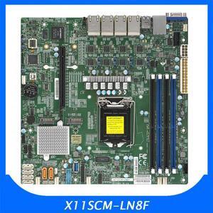 For X11SCM-LN8F 2*M.2 IPMI SGX C246 M.2 TPM M-ATX