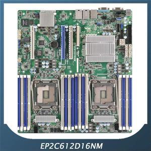 Server Motherboard For Rack For EP2C612D16NM LGA 2011 R3 DDR4 2133/1866 Support E5-2600 4800 C612 Good