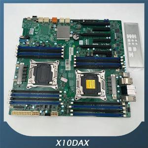 For X10DAX Server Motherboard  E-ATX LGA 2011 C612 Supply Xeon E5-2600 V3 V4  DDR4 PCI-E 3.0