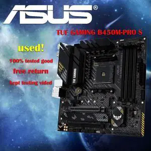 FULL ,TUF GAMING B450M PRO S  DDR4 4400MHz 128G,M.2, HDMI 2.0B, type C and native USB 3.1 Gen 2 Desktop AM4 CPU