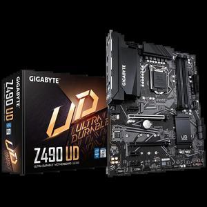 GA Z490 UD  Motherboard LGA 1200 Z490 Desktop Mainboard Support i3 i5 i7 10400F 10400 10100F 10700K