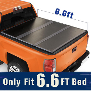 Tri-Fold Soft Truck Bed Tonneau Cover For 2019-2023 Silverado Sierra 1500 5.8FT