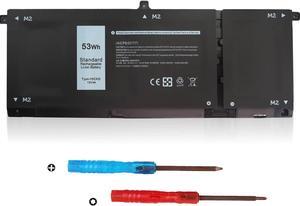 H5CKD 53Wh Battery Replacement for Dell Inspiron 5300 5301 5401 5402 5408 5409 5501 5502 5508 5509,Inspiron 5400 5406 7405 7300 7306 7500 7506 2-in-1 Silver Latitude 3410 3510 Vostro 5502 15V