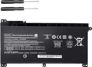 BI03XL Battery for HP Pavilion X360 M3-U 13-U M3-U001DX M3-U103DX 13-U100TU 13-U100TU 13-U118TU Stream 14-AX 14-ax010nr 14-ax020wm 14-ax030wm TPN-W118 Laptop ON03XL HSTNN-LB7P HSTNN-UB6W 843537-541