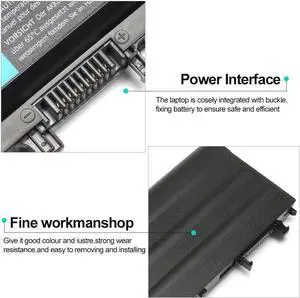 LQM 11.1V 97Wh New Laptop N5YH9 Battery for Dell Latitude E5540 E5440,Compatible P/N:312-1351 VJXMC VVONF N5YH9 0M7T5F 0K8HC 1N9C0 7W6K0 VV0NF F49WX NVWGM CXF66 WGCW6