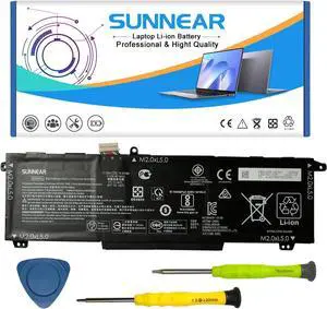 SUNNEAR SD06XL Battery Replacement for HP Omen 15-EK 15-EN 15-EK0000 15-EK0009TX 15-EN0029NR Series Laptop HSTNN-DB9U L84356-2C1 L84392-005 L84392-006 SD06070XL SDO6XL 11.55V 70.91Wh 5833mAh