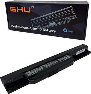 GHU New Laptop Battery for Asus A53 K53 K54 K84 K93 N53 A31-K53 A32-K53 A41-K53 A42-K53 A43EI241SV-SL 10.8V 5200mAh Fit Models A43 A45 A83 A84 K43 K53 P43 P43S P53 X43 X44 X54 X84 X84H 58 WH