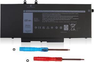ZAYAUPVL 68Wh 4GVMP Battery Replacement for Dell Latitude 5400 5500 5410 5510 Inspiron 7590 7591 7791 2-in-1 P42E P84F P84F001 P98G P80F Precision 3540 3550 Laptop 0C5GV2 1V1XF R8D7N C5GV2 7.6V