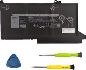 SUNNEAR 0G74G Laptop Battery Replacement for Dell Latitude 5300 5310 7300 7400 E5300 E5310 E7300 E7400 Series OG74G 2PFPW 02PFPW 3KF82 8JYHH 11.4V 42Wh 3500mAh 3-Cell
