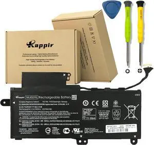 BOWEIRUI NU02XL 844200-850 Laptop Battery Replacement for Hp Pavillion X360 M1 M1-U M1-u001dx Series HP NU03XL TPN-W117 HSTNN-UB6U HSTNN-UB6V HSTNN-UB6U 843535-541 (7.7V 35Wh 4350mAh)