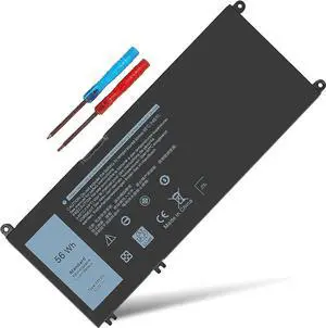 33YDH Battery 15.2V 56Wh 7000 for Dell Inspiron 13 15 17 7577 7773 7778 7779 7786, G3 3579 3779, G5 5587, G7 7588, Latitude 3000 3380, Vostro 15 7580 7570 Series, 99NF2 PVHT1 DNCWSCB6106B Laptop 33YDH Battery 15.2V 56Wh 7000 for Dell Inspiron 13 15 17 7577 7773 7778 7779 7786, G3 3579 3779, G5 5587, G7 7588, Latitude 3000 3380, Vostro 15 7580 7570 Series, 99NF2 PVHT1 DNCWSCB6106B Laptop