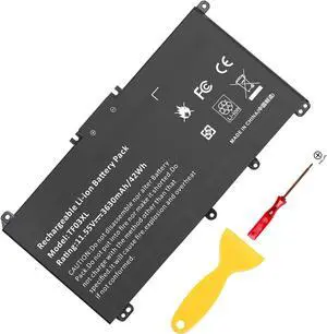 ASUNCELL 42Wh TF03XL 920070-855 920046-421 Battery for HP Pavilion X360 15-CC 15-CD 15-cc154cl 15-cc060wm 15-cc152od 15-cc055od 15-cd040wm 17-AR007CA 17-AR050WM 920070-855, 11.55V