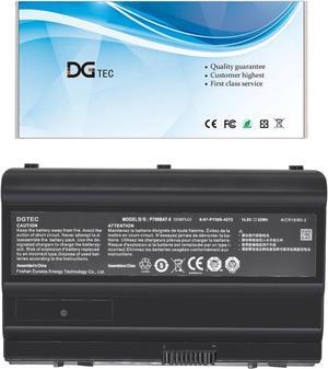 DGTEC New P750BAT-8 Laptop Battery Replacement for Clevo P750ZM P751DM P751ZM P770DM P770ZM P771DM P771ZM P775DM P775DM1 6-87-P750S-4271 6-87-P750S-4272 6-87-P750S-4U73 6-87-P750S-4273 (14.8V 82Wh)