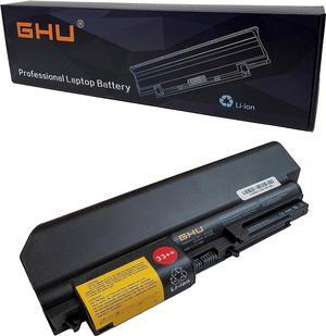 GHU New Battery 73 WH Replacement for 42T5264 42T5265 42t5230 41U3196 41U3197 41U3198 42T4644 42T4531 42T4532 42T4552 42T4677 Compatible with Lenovo IBM ThinkPad R400 T400 T61(Wide Screen) R61