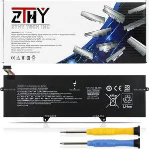 ZTHY BL04XL Battery Replacement for HP EliteBook X360 1040 G5 G6 Series Laptop BL04056XL HSTNN-UB7N HSTNN-DB8M HSTNNUB7N L07041855 L07041-855 L07353-2C1 L07353-241 L07353-541 7.7V 56.2Wh 7300mAh