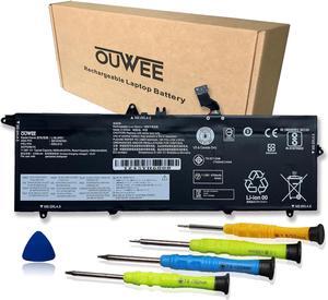 OUWEE L18L3PD1 Laptop Battery Compatible with Lenovo ThinkPad T14S T490S T495S Series L18M3PD1 L18C3PD1 L18M3PD2 L18C3PD2 02DL013 02DL014 02DL015 5B10W13909 5B10W13910 5B10W13911 11.58V 57Wh 4922mAh