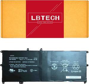 LBTECH VGP-BPS40 Battery for Sony VAIO Flip SVF 14A 15A SVF14N SVF14N11CXB SVF14NA1UL SVF15N17CXB SVF15N18PXB SVF15N23CGS SVF15N27CGB SVF15N28PXB SVF15N2ACGP 15V 3170mAh 48Wh