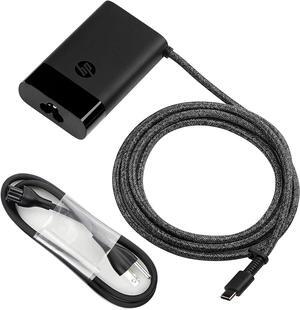 65W USB C Laptop Charger Fit for HP EliteBook Folio G1 // HP Elite x2 1012 G1 G2, 1013 G3 // HP ZBook x2 G4 // HP X2 210 G2 // HP Probook 640 G4 G5 Power Adapter Supply Cord