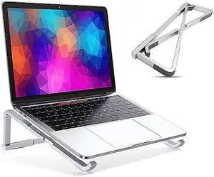 TBITD Laptop Stand for Desk, Portable Computer Stand for Laptop, Foldable Aluminum Laptop Holder, Ergonomic Laptop Riser, MacBook Air Pro Stand, Compatible with 11 to 15.6 Inches Notebooks TBITD Laptop Stand for Desk, Portable Computer Stand for Laptop, Foldable Aluminum Laptop Holder, Ergonomic Laptop Riser, MacBook Air Pro Stand, Compatible with 11 to 15.6 Inches Notebooks