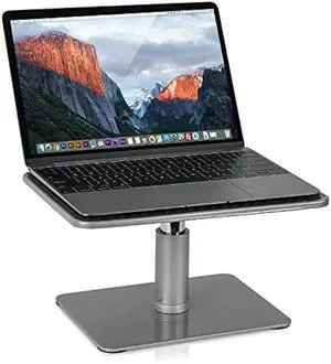 Mount-It! Adjustable Height Laptop Stand for MacBook Pro | Wide Platform Laptop & Monitor Desk Riser | Ergonomic Desk Riser Stand for MacBook and 11-15 Inch Laptops | 24-32 Inch Monitor Stand Riser Mount-It! Adjustable Height Laptop Stand for MacBook Pro | Wide Platform Laptop & Monitor Desk Riser | Ergonomic Desk Riser Stand for MacBook and 11-15 Inch Laptops | 24-32 Inch Monitor Stand Riser