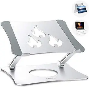 Laptop Stand, MISOTT Ergonomic Adjustable Laptop Stand, 2 in 1 Computer Stand Tablet Stand, Stand for Laptop Compatible with 10-15.6 Laptops and Tablets(Aluminum, Silver) Laptop Stand, MISOTT Ergonomic Adjustable Laptop Stand, 2 in 1 Computer Stand Tablet Stand, Stand for Laptop Compatible with 10-15.6 Laptops and Tablets(Aluminum, Silver)