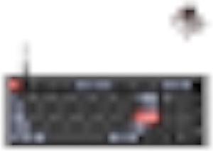 Keychron V5 Wired Custom Mechanical Keyboard Knob Version, 96% Layout QMK/VIA Programmable with Hot-swappable Keychron K Pro Brown Switch Compatible with Mac Windows Linux Black (Non-Transparent)
