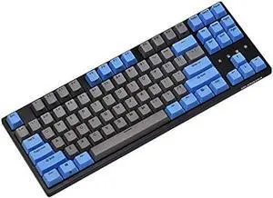 DURGOD Taurus K320 TKL Wired Mechanical Gaming Keyboard - 87 Key - Double Shot PBT - NKRO - USB Type C (Cherry Silent Red,Black)