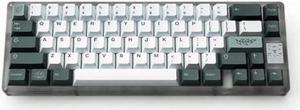 141 Keys Botanical Keycaps Cherry Profile Dye Sub PBT Keycaps Set Fit for 61/64/68/84/87/96/104/108 Cherry Mx Switches Mechanical Gaming Keyboard