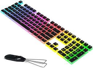 ARGENT K6 RGB Low Profile Mechanical Gaming Keyboard Cherry MX Speed Silver