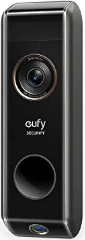 eufy Security Video Doorbell S330 (Battery-Powered) add-on, Security Camera, Dual Motion Detection, Package Detection, 2K HD, Family Recognition, No Monthly Fee, Motion Only Alert